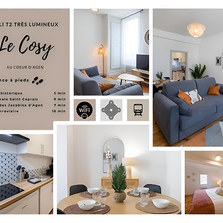 אז'ן Le Cosy Magnifique T2 Neuf Centre Ville Gare 800 M מראה חיצוני תמונה